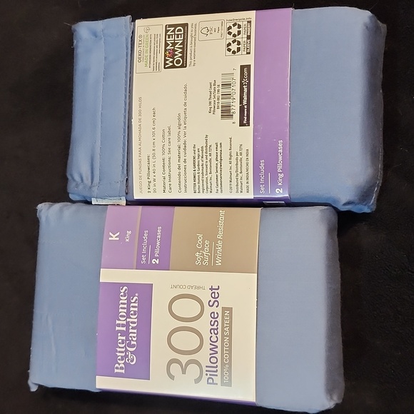 2 Sets of KING Pillow Cases - Picture 2 of 2